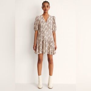 Sugar Lips Snake-print Dress XS EUC